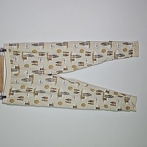 Star Wars Beige and Gold Women's Leggings